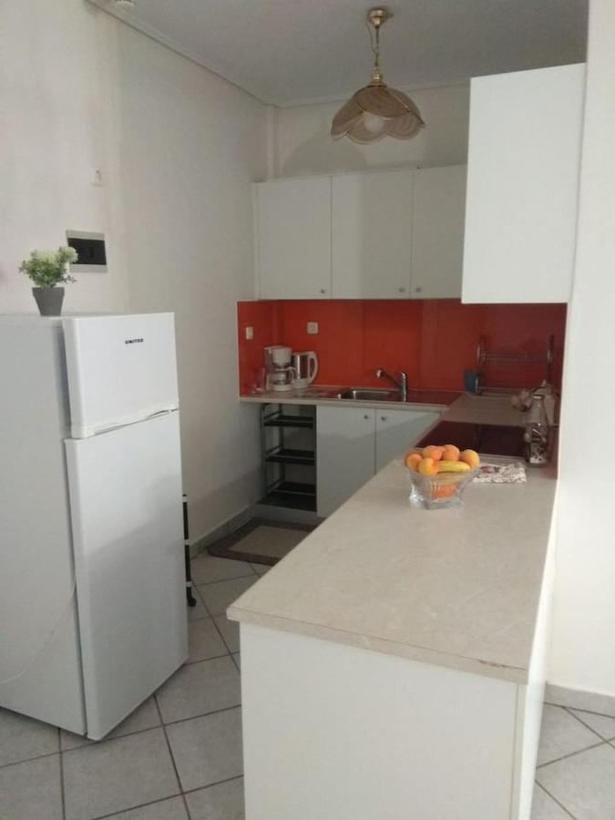 Apartmán Flat With Garden Near Sea, Port And Airport Artemida  Exteriér fotografie
